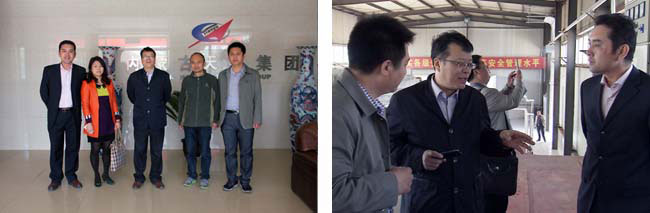雙胞胎集團相關負責人赴天宇集團蒙脫石生產基地考察